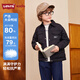 Levi's【超輕】李維斯兒童羽絨服男童2025冬季新款外套保暖童裝 黑美人 80%絨子含量-清潔度600 160 /76 充絨量70g【建議身高152-158cm】