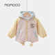 瑪米瑪卡（MOMOCO）童裝外套女童冬季夾棉棉服時(shí)尚洋氣可愛(ài)外套（演出服） 粉色 105