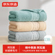 京東京造138g加厚加大阿瓦提長(cháng)絨棉毛巾 7A抗菌不掉毛純棉洗臉擦手 3條