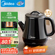 美的（Midea）電熱水壺 雙層防燙燒水壺熱水壺煮茶器電茶爐大功率環(huán)形速熱全鋼無(wú)縫內膽MK-PCE071