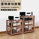 悅了凡功放機柜音響放置架加厚HiFi多層避震音響柜功放柜音響架子功放架 加厚HiFi多層避震音響機柜功放架 加厚單三層