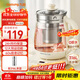九陽(yáng)（Joyoung）1.5L養生壺 0膠水煮茶器 316L不銹鋼電燒水壺 保溫花茶壺 帶濾網(wǎng) WY303