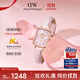 丹尼爾惠靈頓（DanielWellington）DW女士小方表全新珠光貝母手表生日禮物芭比粉色DW508