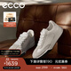 愛(ài)步（ECCO）休閑板鞋男 25年秋季新款簡(jiǎn)約拼色休閑鞋運動(dòng)男鞋 街頭球鞋539834 灰白色/白色53983450153 41
