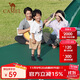 駱駝（CAMEL）戶(hù)外地席帳篷露營(yíng)地墊加厚防水耐磨野餐墊牛津布防潮擺攤地布