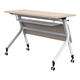 折疊會(huì )議桌培訓桌椅組合辦公桌移動(dòng)拼接多功能條桌輔導班小型課桌 1400*500*750mm加厚升級款