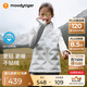 moodytiger校服神器兒童羽絨馬甲鴨絨背心男女童輕薄保暖拒水透氣彈力秋冬款