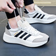 三葉草（Adidas）男女休閑鞋 CITY RNR時(shí)尚簡(jiǎn)約緩震舒適輕便透氣低幫運動(dòng)鞋 42