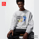 優(yōu)衣庫男女裝UT ZOOTOPIA衛衣/長(cháng)袖運動(dòng)衫瘋狂動(dòng)物城485030 03 灰色 L