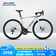 喜德盛（xds）公路車(chē)25-AD300油碟UCI車(chē)架2x10速中空一體牙盤(pán)桶軸車(chē)白蛇480MM