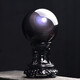 慈靈閣黑曜石水晶球擺件原石打磨制作家居風(fēng)水球禮品辦公室家居擺設