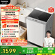 松下（Panasonic）波輪洗衣機全自動(dòng)家用10公斤大容量清凈樂(lè )系列去污洗輕柔洗線(xiàn)屑收集過(guò)濾桶自潔T32FF