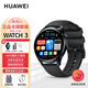 華為手表watch3運動(dòng)智能eSIM獨立通話(huà)體溫血氧測量心率睡眠監測移動(dòng)支付多功能高檔腕表 黑色活力款【含黑色氟橡膠表帶+隨機備用表帶】