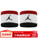 NIKE 耐克Jordan飛人吸汗護手腕帶網(wǎng)球女男運動(dòng)護腕J1004300624OS