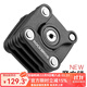 洛克兄弟（ROCKBROS） 洛克兄弟自行車(chē)鎖防盜山地車(chē)鎖折疊鎖關(guān)節抗剪撬電動(dòng)單車(chē)配件 鑰匙款魔方鎖