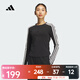 阿迪達斯 （adidas）2024年女子W 3S TEE長(cháng)袖T恤 JN0755 M