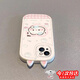 班美蘿草莓kt貓適用蘋(píng)果16Pro手機殼15PROMAX/14全包iPhone16/15軟殼 小胖妞米白-215耳朵粉心魚(yú)干貓咪 蘋(píng)果15PROMAX