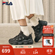 斐樂(lè )（FILA）官方女鞋老爹鞋運動(dòng)鞋2025秋季新款鞋子豌豆面包休閑鞋 黑-BK 38