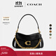 蔻馳（COACH）【明星同款】女士Chain TABBY 26號鏈帶單肩包斜挎包女包 B4/黑色