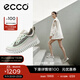 愛(ài)步（ECCO）運動(dòng)鞋女 輕盈拼接休閑鞋徒步鞋女 靈動(dòng)218263 砂礫灰/抹茶綠/砂礫灰 37