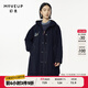 幻走（MOVEUP）2024冬季新款.FUN系列連帽趣味繡花分割設計牛仔外套女 牛仔藍 M