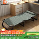 DSRAWMYT折疊床 單人床辦公室午睡躺椅午休床陪護床簡(jiǎn)易行軍床配透氣棉墊
