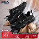 FILA 斐樂(lè )貓爪鞋4代男鞋復古老爹鞋時(shí)尚休閑運動(dòng)鞋透氣厚底鞋貓爪6 黑-貓爪6夏 F12M522111FBD 42
