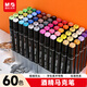 晨光（M&G）文具馬克筆60色水彩筆動(dòng)漫雙頭油性畫(huà)筆記號筆套裝學(xué)生文具兒童送男孩女孩生日開(kāi)學(xué)禮物美育