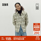 森馬（Semir）森柔牛仔|商場(chǎng)同款牛仔女中長(cháng)款2025秋oversize襯衣103525105001