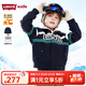 Levi's李維斯兒童棉服男女童冬季外套保暖童裝 黑美人 140 /68 【建議身高128-140cm】