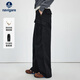 納維凱爾意大利小帆船女士25秋冬新款女士闊腿休閑長(cháng)褲香蕉褲2332075514