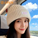 GRGN純羊毛保暖毛線(xiàn)帽秋冬季針織帽冷帽冬帽月子帽冬天戶(hù)外防寒帽子女