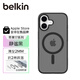 貝爾金（BELKIN）適用iphone17手機殼 蘋(píng)果17全包磁吸手機殼 黑色半透明手機保護套