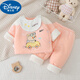 迪士尼寶寶嬰兒套裝初生兒寶寶冬裝新生兒棉襖加厚純棉滿(mǎn)月0-3冬季分體衣服 006皮粉色笑臉蘋(píng)果三件套 加厚 66 大號適合2-4個(gè)月