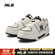 MLB男女情侶復古板鞋休閑鞋25新款百搭學(xué)長(cháng)鞋同款厚底增高運動(dòng)鞋 紐 紐約洋基隊/米白色 36.5