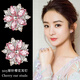 KASIYU   櫻花耳釘女2024新款耳環(huán)女時(shí)尚耳釘女學(xué)生女士耳飾 E-176白鉆耳釘