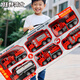 狂野騎士消防車(chē)兒童玩具男孩1-2-3-6歲救援車(chē)工程車(chē)模型消防云梯生日禮物