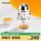 浦利頓（PLODON）輔食料理機 嬰兒打泥機寶寶輔食工具多檔 雙杯316鋼蓋全鋼軸10刀