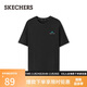 斯凱奇（Skechers）短袖夏季男女款百搭T恤圓領(lǐng)寬松顯瘦休閑上衣L225U117