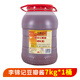 李錦記（LEE KUM KEE）李錦記錦珍豆瓣醬7kg餐飲實(shí)惠大桶裝醬香餅燒烤炒菜紅油調味商用 李錦記豆瓣醬7kg*1桶