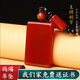 玉有情 紅瑪瑙吊墜掛件男女款平安無事牌本命年項(xiàng)鏈禮物 光面無事牌吊墜+鑒定證書