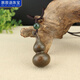 慕思語(yǔ)（MUSIYU）復古檀木葫蘆吊墜項鏈平安福祿長(cháng)款毛衣鏈簡(jiǎn)約民族風(fēng)男女配飾掛件 723-1#綠檀木葫蘆項鏈  A12-201