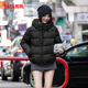 鴨鴨（YAYA）YAYA2025年秋冬新款小個(gè)子短款外套女百搭厚款休閑風(fēng)泡芙羽絨服 經(jīng)典黑色 S 80-115斤