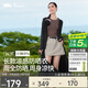 蕉下（beneunder）防曬服長(cháng)款女冰絲涼感海邊沙灘透氣全身防曬AL90224漫暮黑M