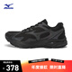 美津濃（MIZUNO）男女跑步運動(dòng)鞋緩震透氣網(wǎng)面拼接反光標識都市跑鞋 RACER S 1.0