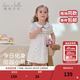 戴維貝拉（DAVE＆BELLA）新款夏裝女寶寶碎花連衣裙洋氣女童裙子純棉兒童公主裙童裙 小碎花印花【現貨】 110 cm（建議身高100-110cm）