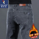 啄木鳥(niǎo)（TUCANO）牛仔褲男春秋男士褲休閑服男士褲子直筒潮流百搭 煙灰  33