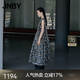江南布衣（JNBY）【商場(chǎng)同款】25夏新品連衣裙筆觸碎花印花棉質(zhì)無(wú)袖無(wú)領(lǐng)5P5G1575H 097/黑綠系 S