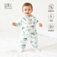 宜爽兒嬰兒連體衣秋冬季新款新生兒衣服寶寶夾棉爬服哈衣  熊貓 66cm