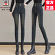 AEMAPE高端大牌復古窄版闊腿褲女2025春秋冬新款時(shí)尚寬松顯瘦垂感直筒褲 復古藍九分 常規 2XL 建議130-140斤